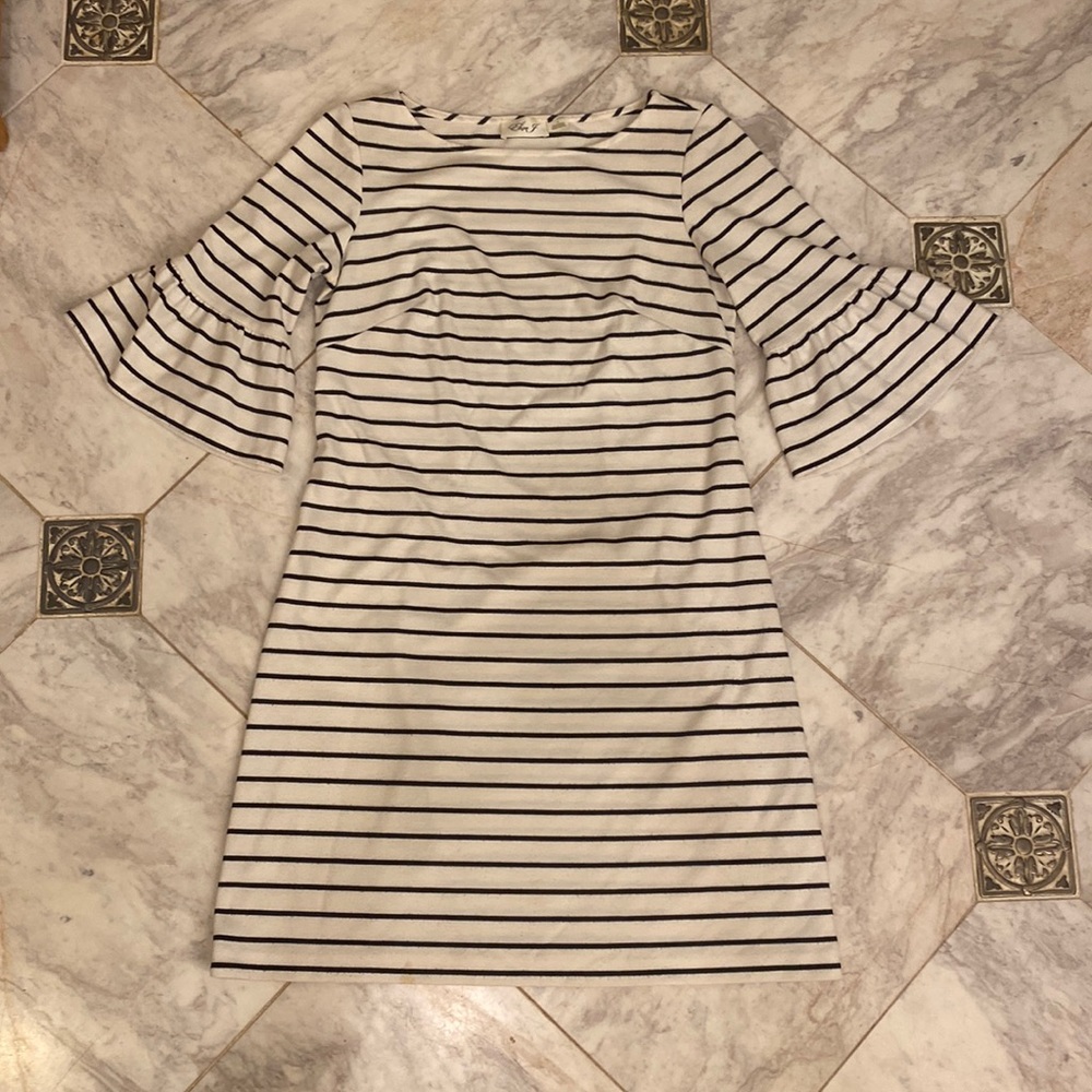 Cute and comfy striped dress